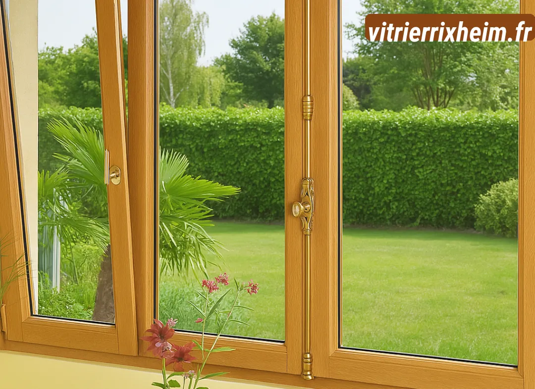 Installation de fenêtre en bois sur mesure Rixheim