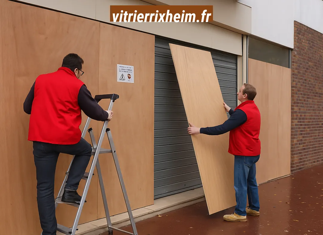 Mise en sécurité fermeture provisoire Rixheim